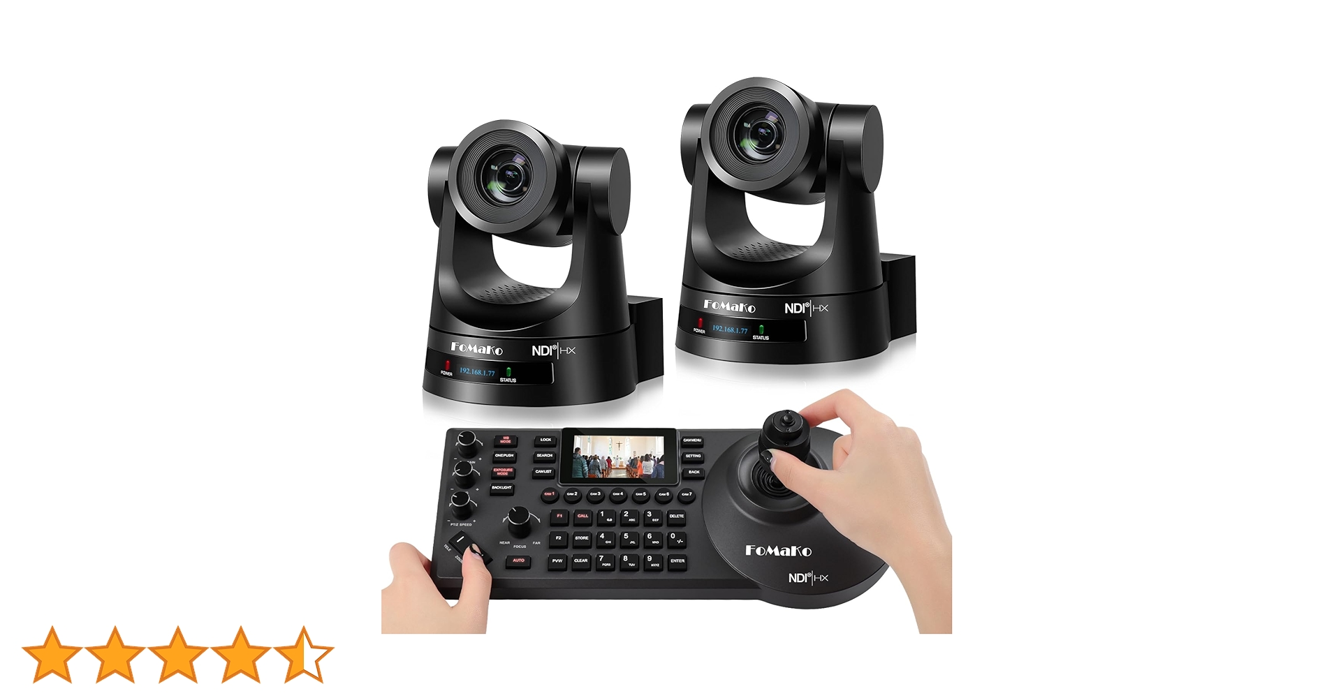 FoMaKo  KN20A PTZカメラ NDI対応　Web会議配信など FoMaKo KN20A PTZカメラ NDI対応 Web会議配信など